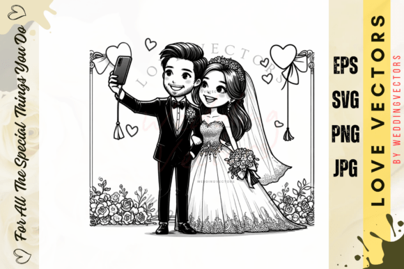 C3214: Crafting Your Love Story in Modern Vectors