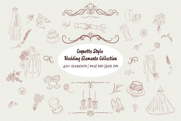 Embrace Romantic Design with the Wedding Coquette Bundle