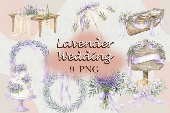 Infuse Your Designs with Ethereal Lavender Watercolor Magic
