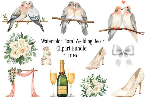 Watercolor Floral Wedding Decor: Romantic Design Essentials