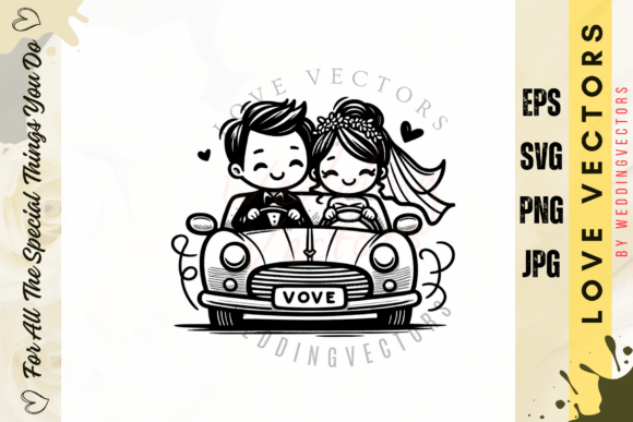 Wedding Couple and Love Vectors - C38: A Designer's Romance