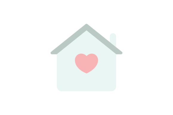 Wedding - House Detail Love Svg: A Boho Floral Design for Every Project